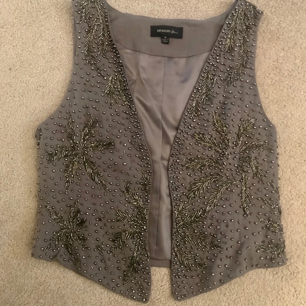 Beaded Vest. - image 1